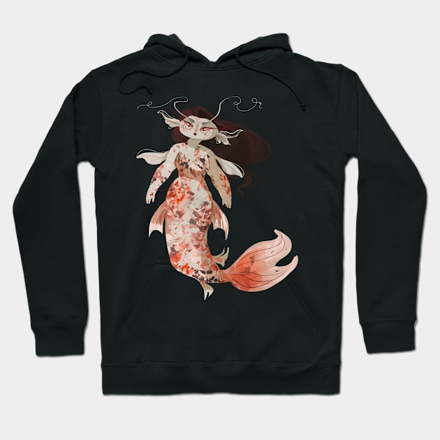 Koi Mermaid Hoodie by adorkablyfeline